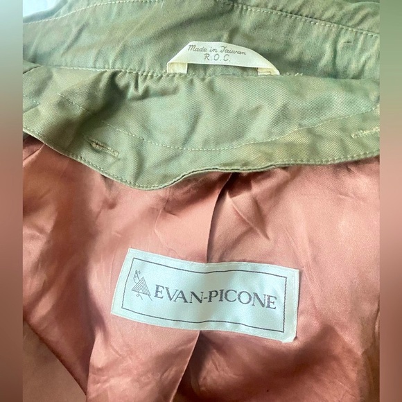 Evan Picone vintage trench coat XL - Picture 11 of 14